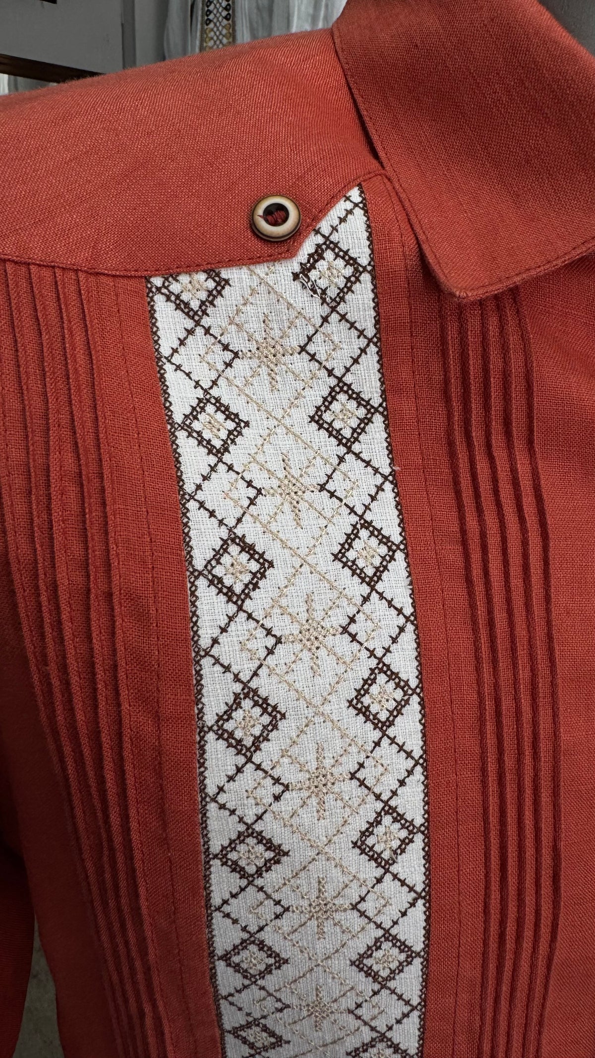 Guayabera Belem Shedrón 100% lino