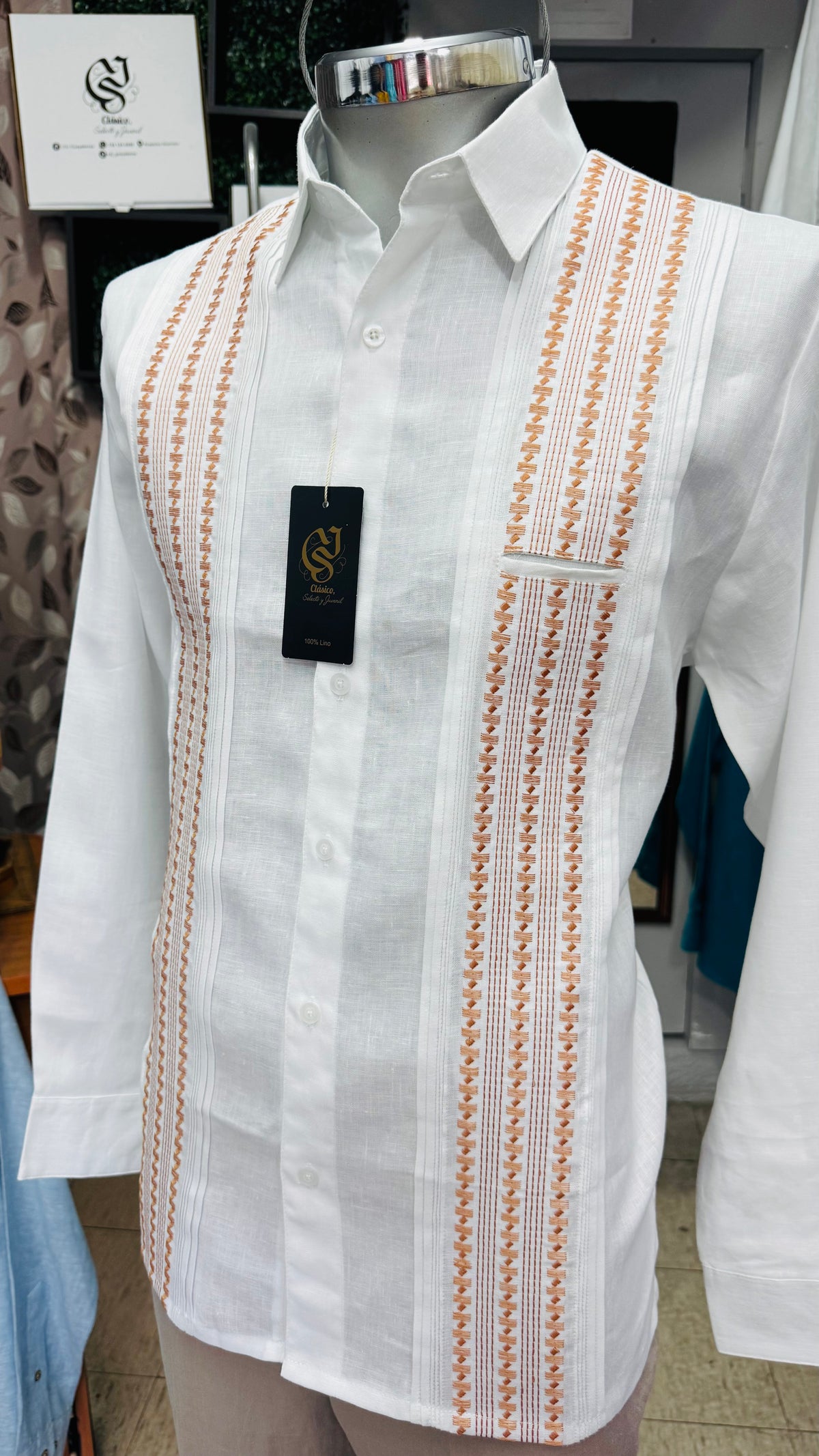 Guayamisa Monarca Blanco 100% lino