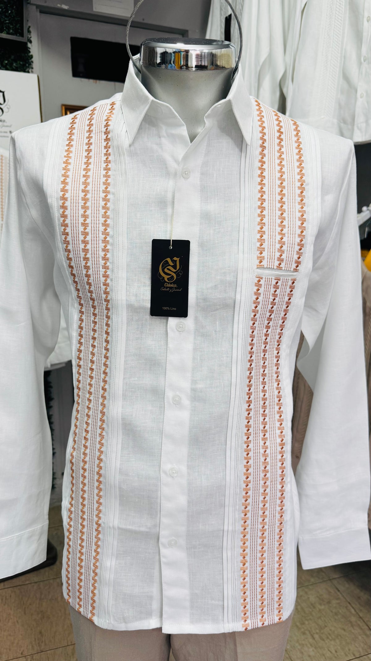 Guayamisa Monarca Blanco 100% lino