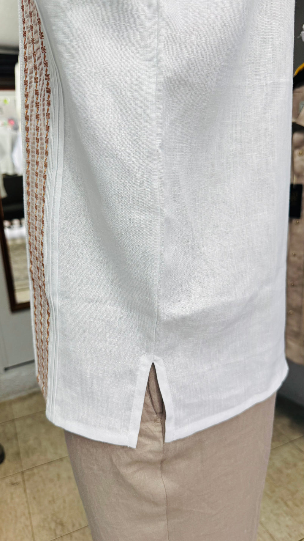 Guayamisa Monarca Blanco 100% lino
