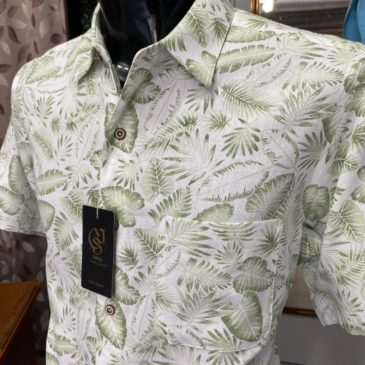 Camisa Cococay Algodón Estampado