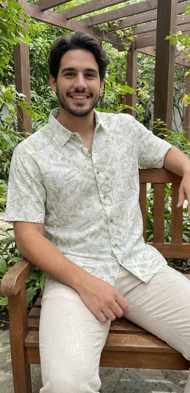 Camisa Cococay Algodón Estampado