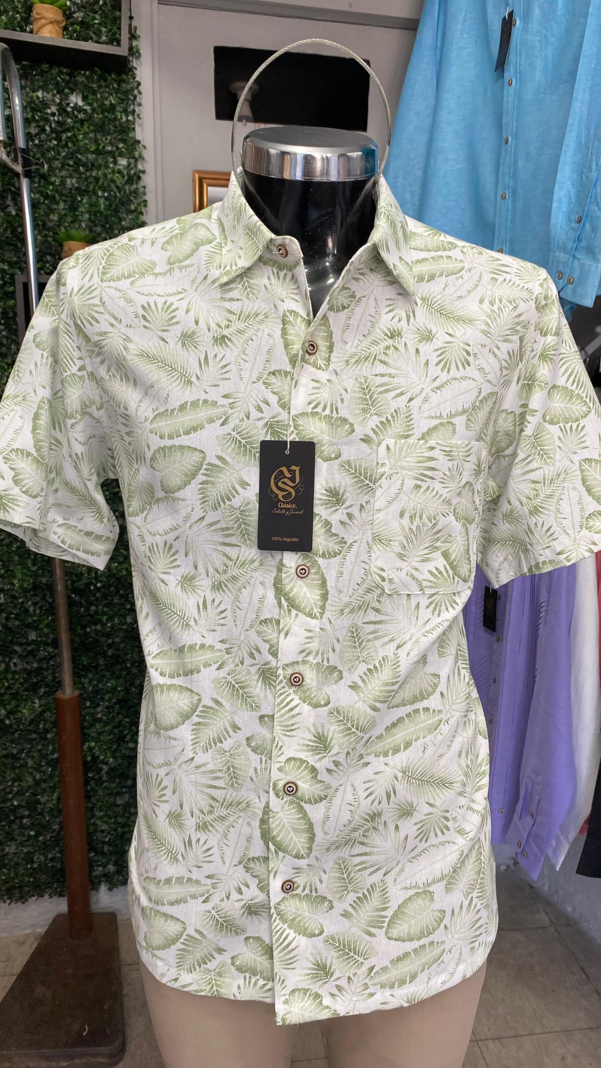 Camisa Cococay Algodón Estampado